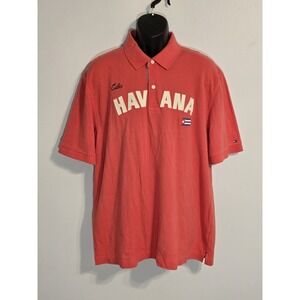 Tommy Hilfiger Men's Trim Fit Red Polo "Havana"‎ Size XXL